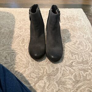 Chic Grey Ankle Booties